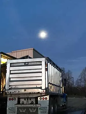 H&A Resource Management mobile dewatering belt press unit on site (1)