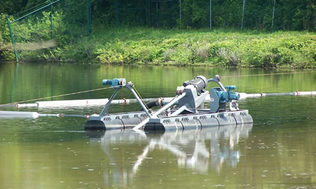 H&A Resource Management crew performing wastewater lagoon cleaning and solids removal (2)