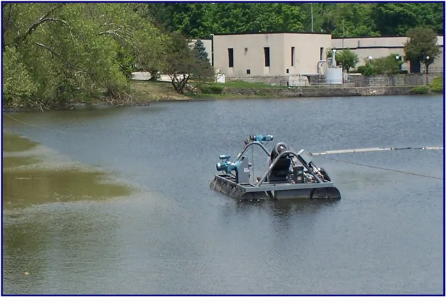 H&A Resource Management crew performing wastewater lagoon cleaning and solids removal (9)