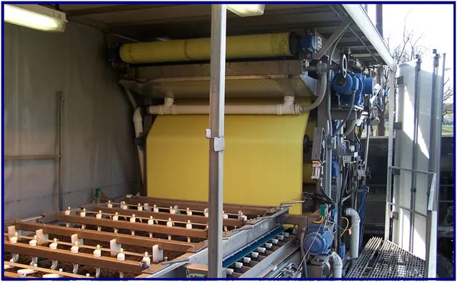 H&A Resource Management mobile dewatering belt press unit on site (5)